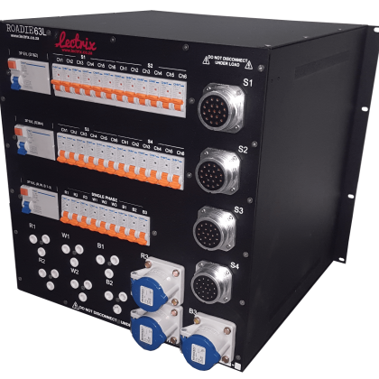 Roadie 63A Lighting / Socapex